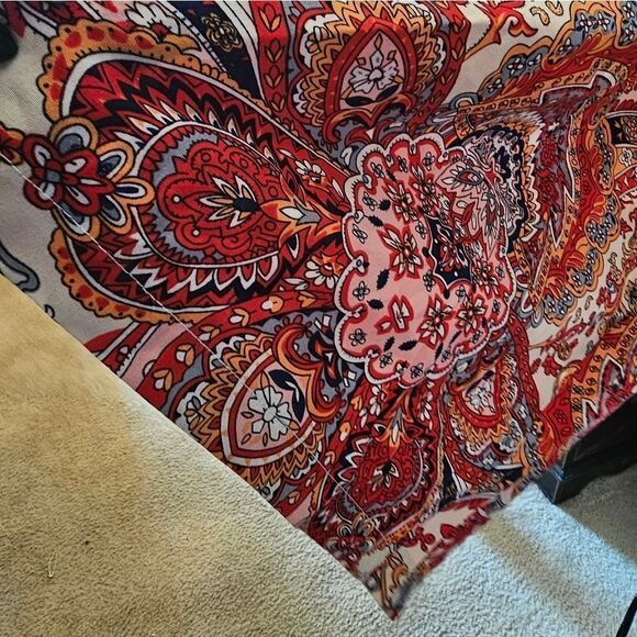 BOHO FLORAL PAISLEY PALAZZOS - Picture 5 of 6